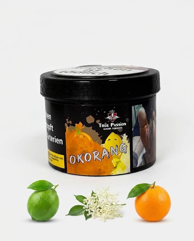 True Passion Tabak Okorange 200g - Smokers Paradise