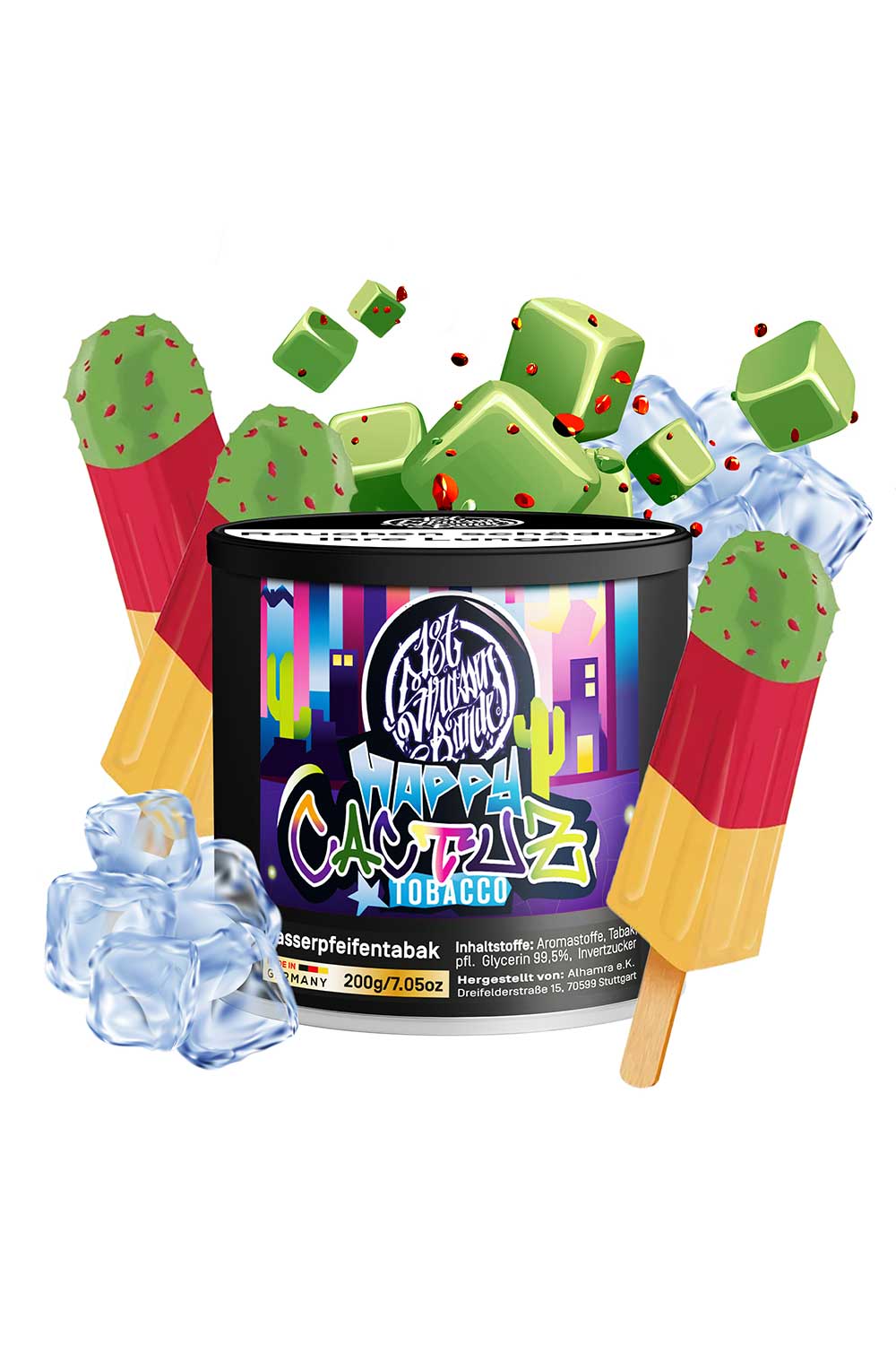 Strassenbande HAPPY CACTUZ Tabak 200g - Smokers Paradise