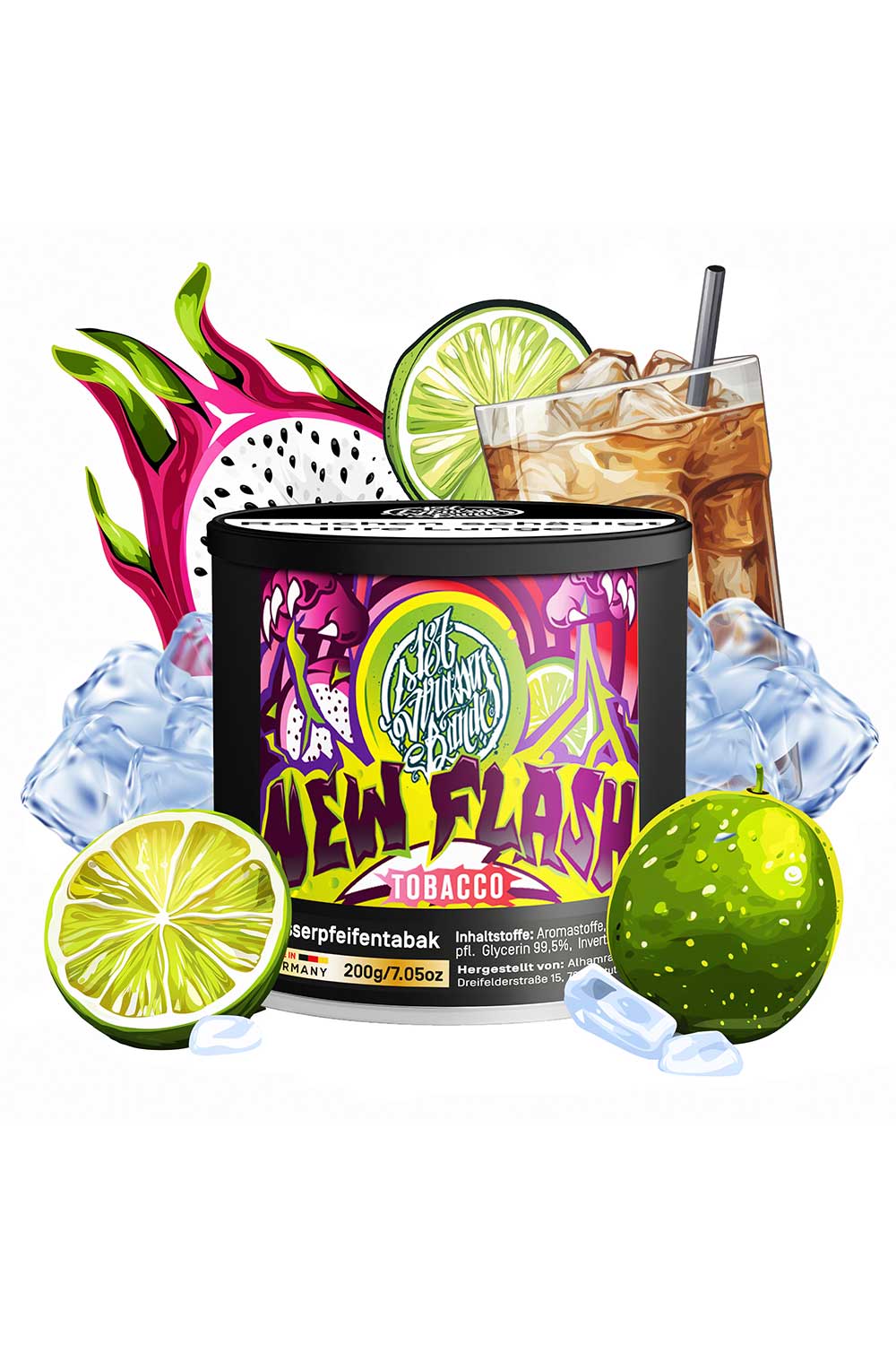 Strassenbande NEW FLASH Tabak 200g - Smokers Paradise