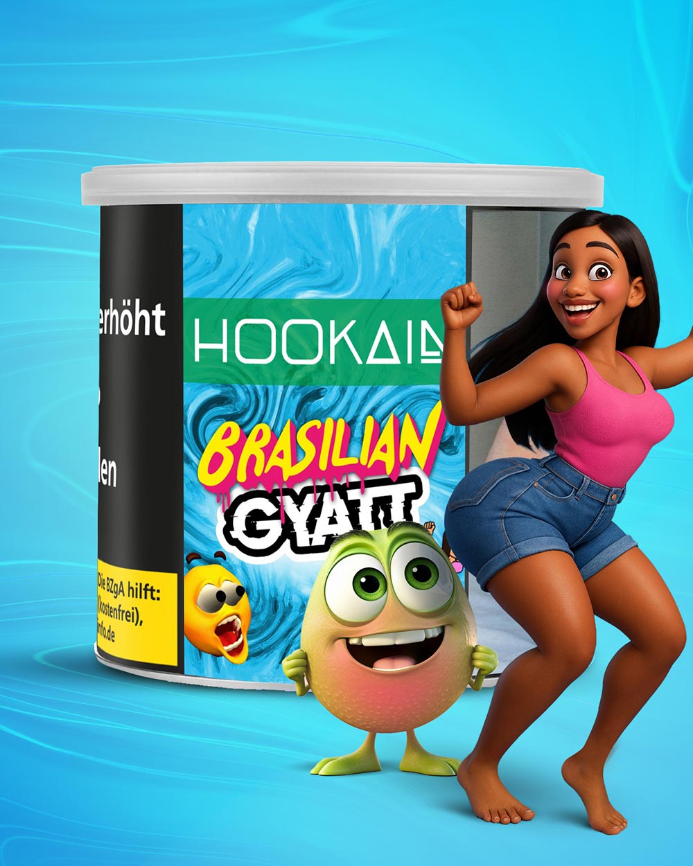 Brazilian Gyatt Tabak 200g - Smokers Paradise