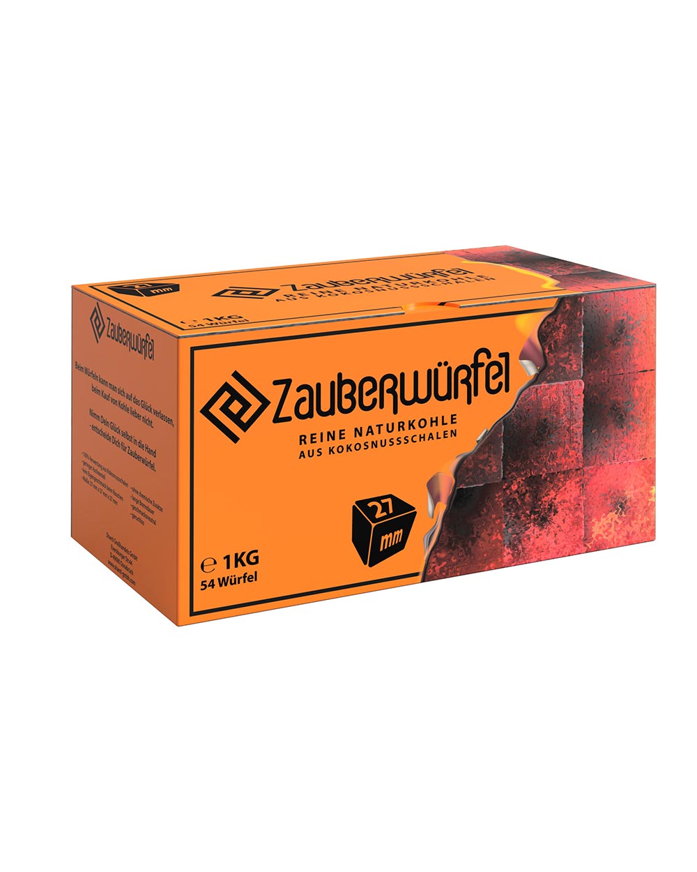Naturkohle 27mm - Smokers Paradise