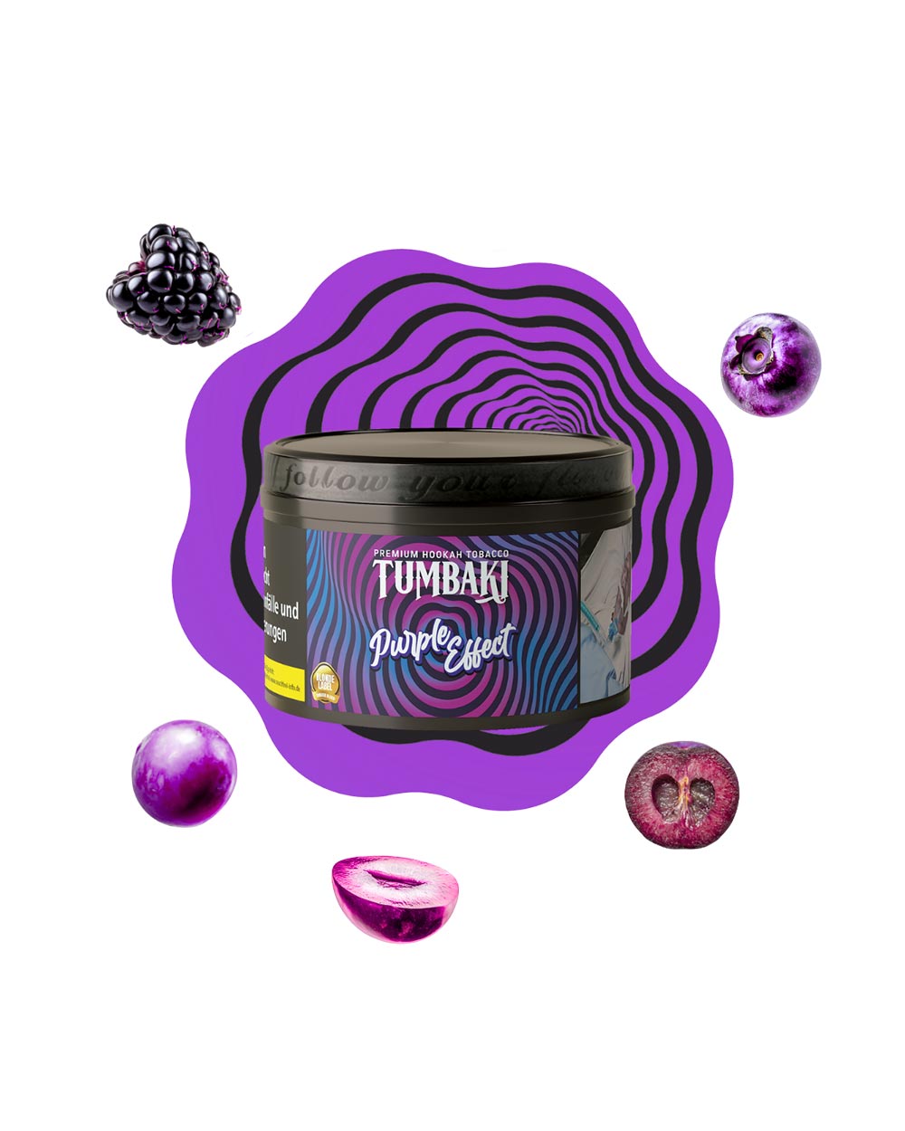 Purple Effect Tabak 200g - Smokers Paradise