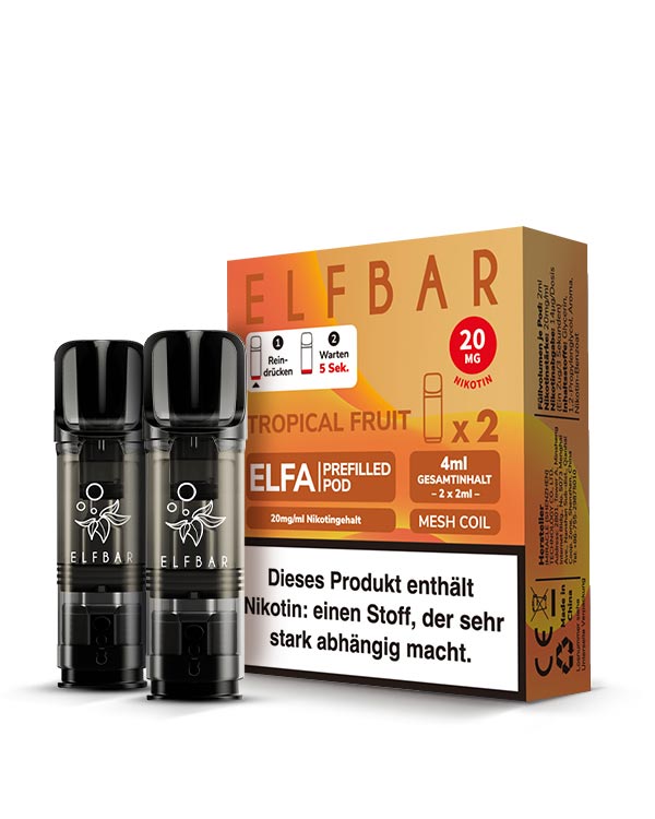 ELFA Pods Tropical Fruit (2 Stück) 20mg - Smokers Paradise