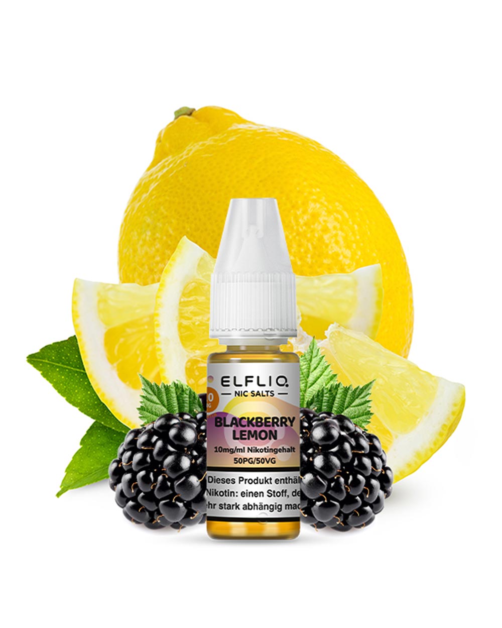 Elfliq Blackberry Lemon Nikotinsalz Liquid 10ml - Smokers Paradise