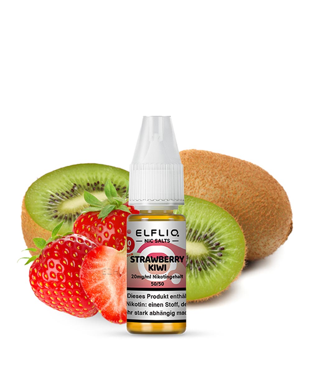 Elfliq Strawberry Kiwi Nikotinsalz Liquid 10ml - Smokers Paradise