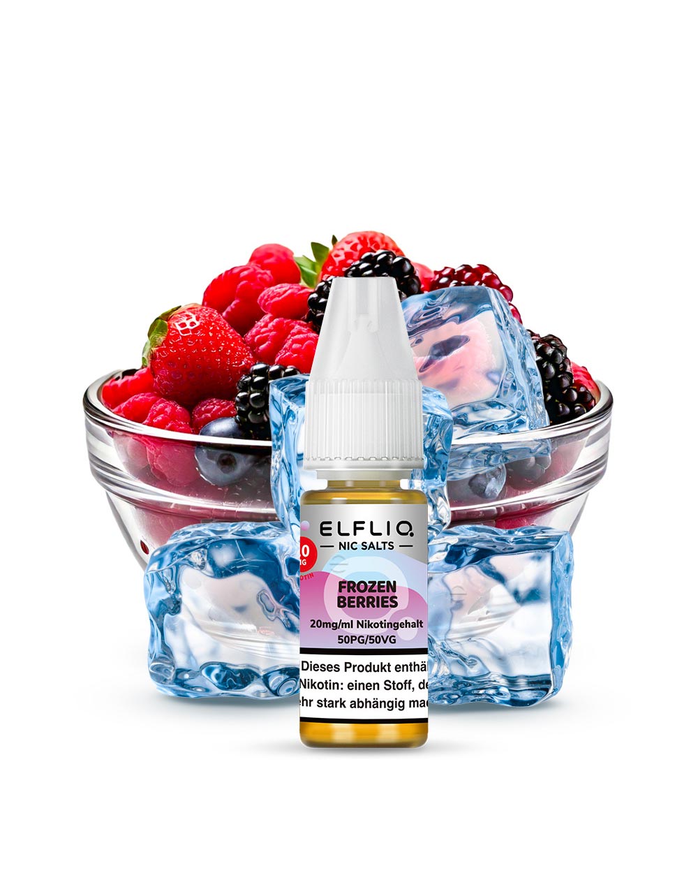 Elfliq Frozen Berries Nikotinsalz Liquid 10ml - Smokers Paradise