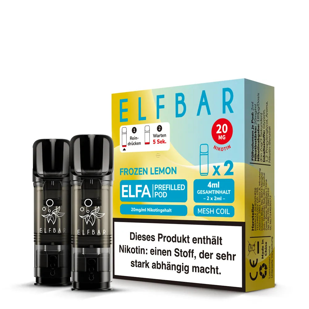 Elfbar Elfa Pods Frozen Lemon 20mg (2 Stück)
