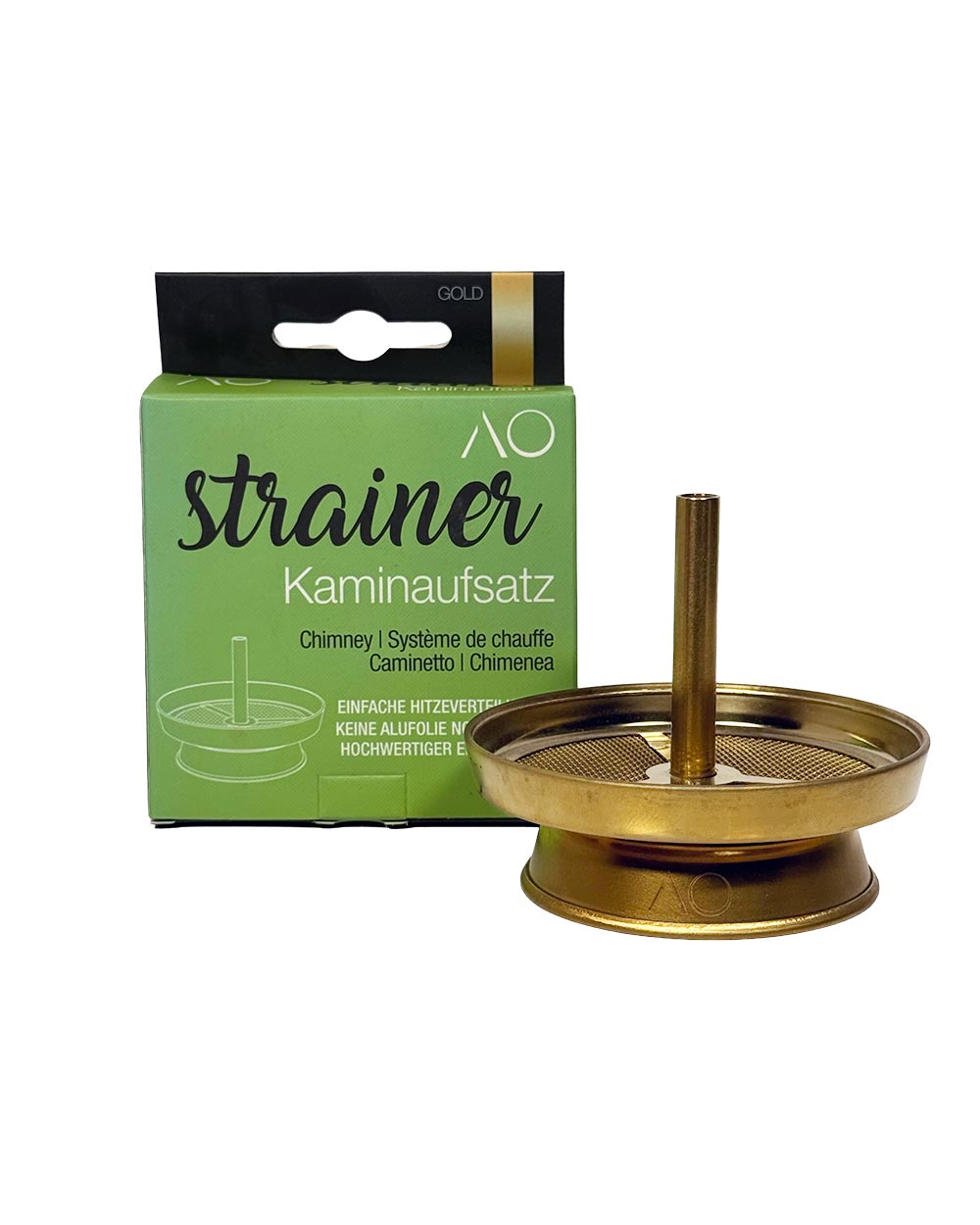 AO Kaminaufsatz Edelstahl - Smokers Paradise