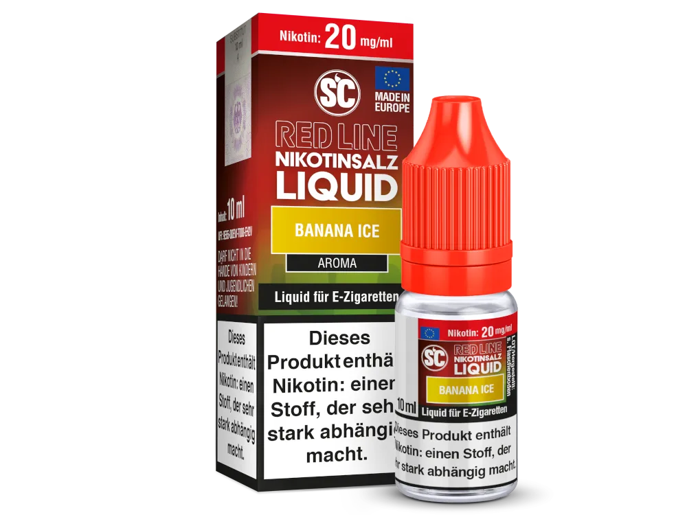 Red Line - Banana Ice - Nikotinsalz Liquid