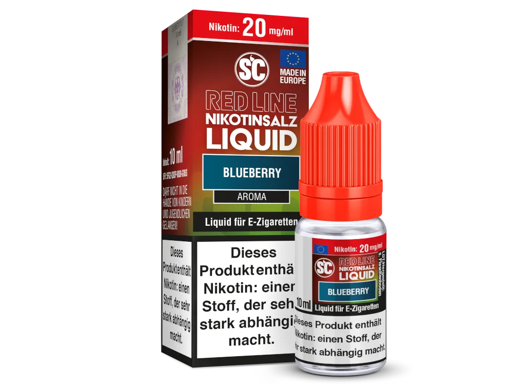 Red Line - Blueberry - Nikotinsalz Liquid