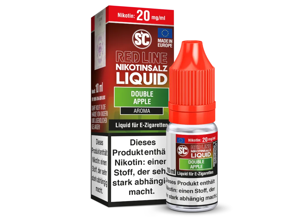 Red Line - Double Apple - Nikotinsalz Liquid