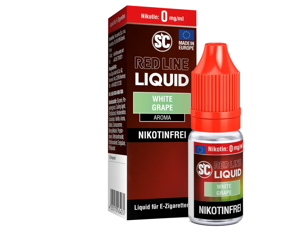 Red Line - White Grape - Nikotinsalz Liquid