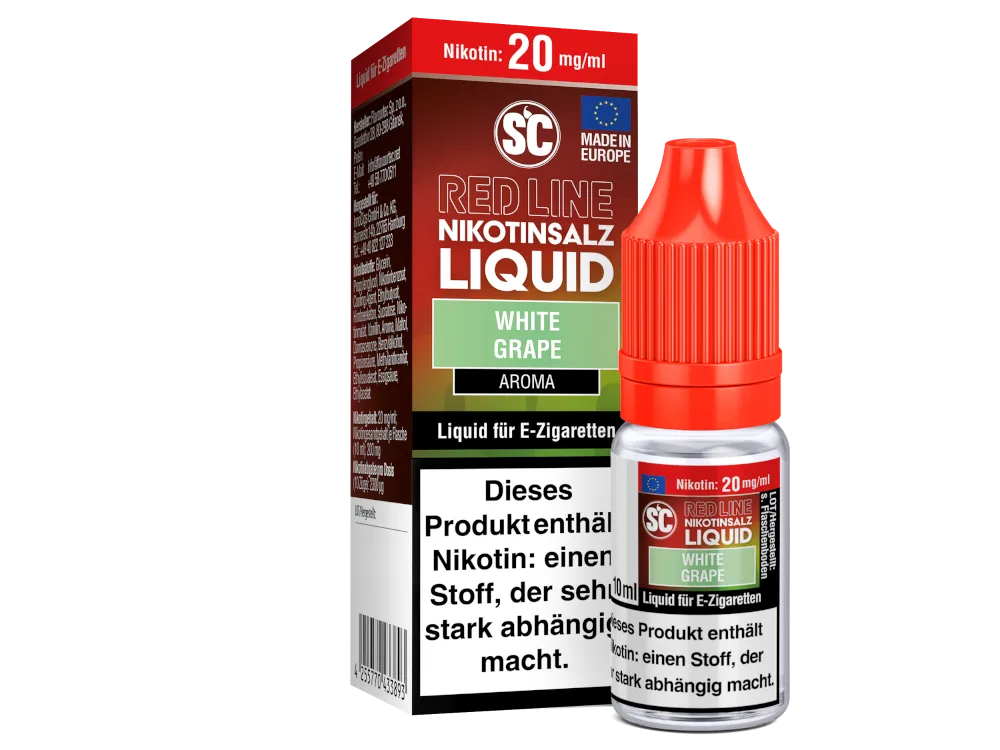 Red Line - White Grape - Nikotinsalz Liquid