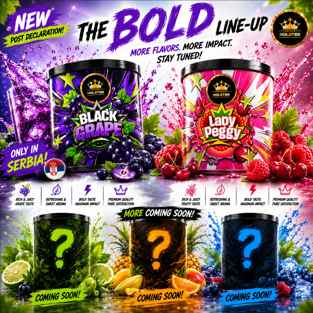 Holster The Bold Line-Up – Neue Holster Sorten angekündigt