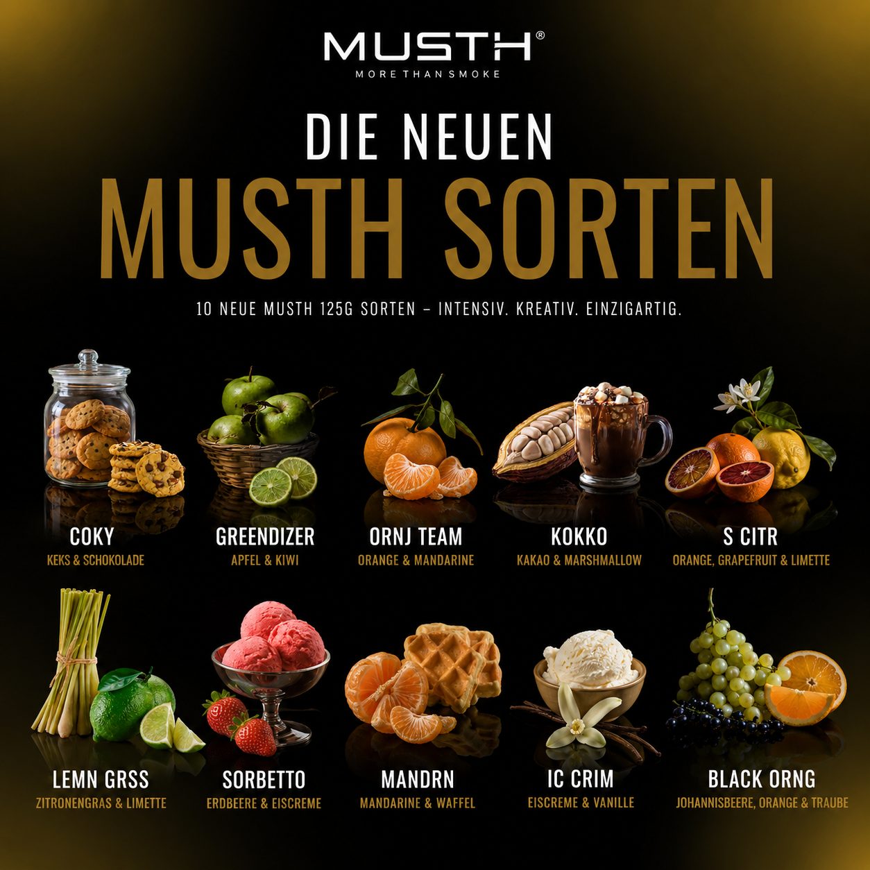 MustH legt nach – diese neuen 125g Sorten solltet ihr kennen