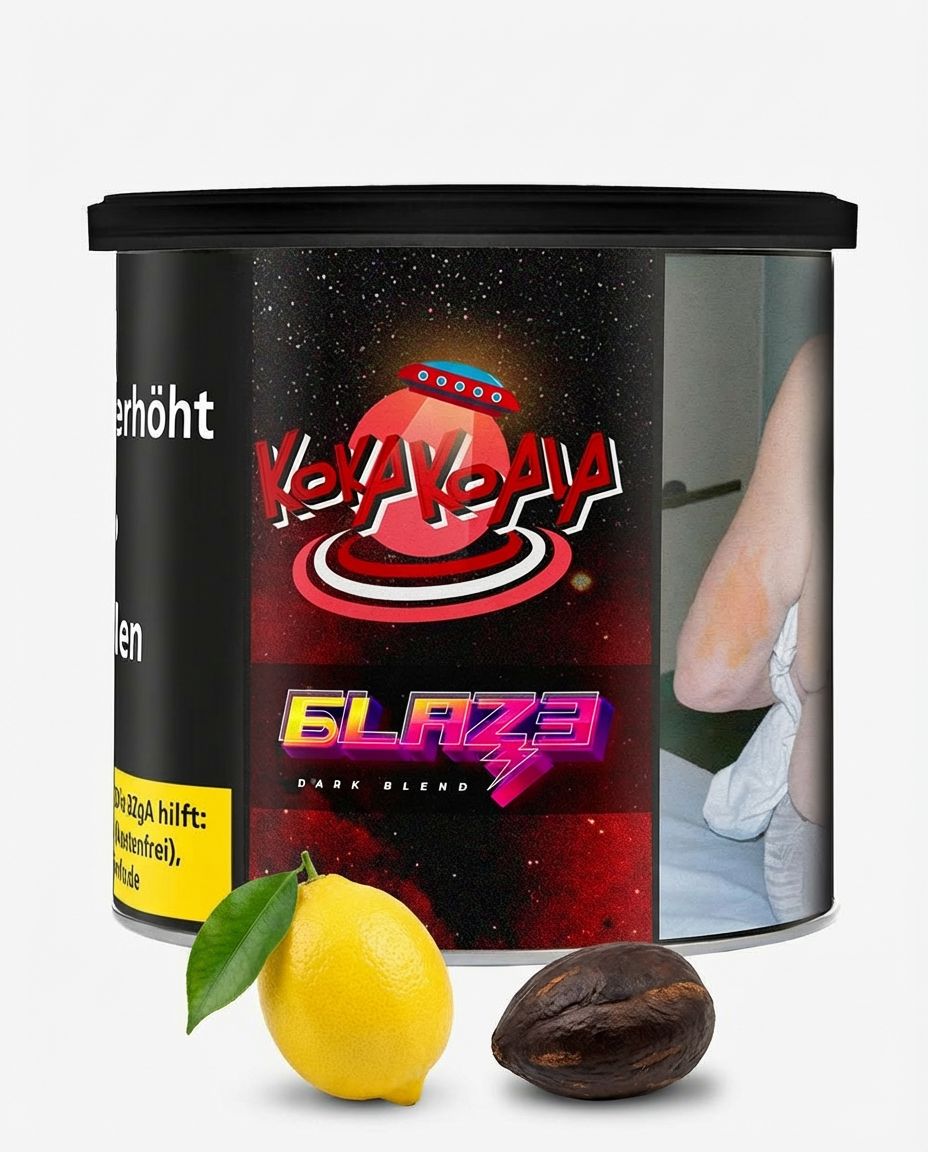 Blaze Dark Leaf - Koka Koala Tabak 200g - Smokers Paradise