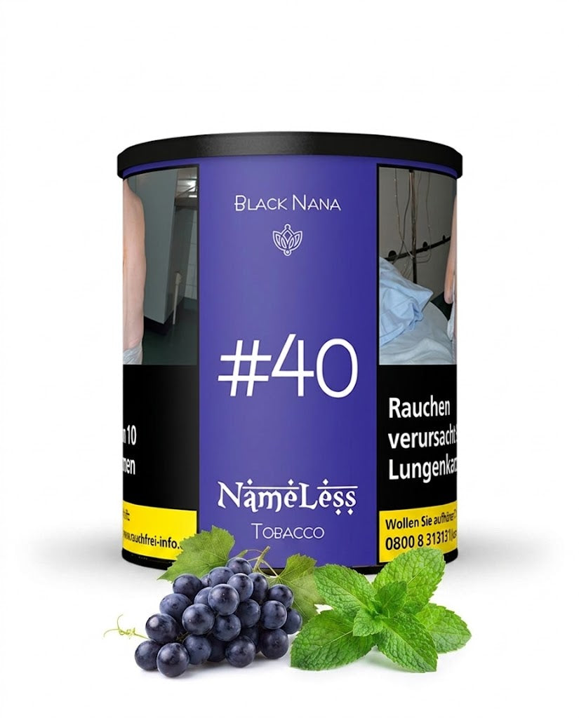 #40 Black Nana Tabak - Smokers Paradise