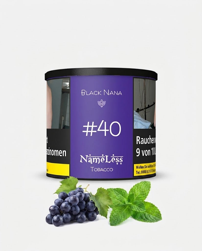 #40 Black Nana Tabak - Smokers Paradise