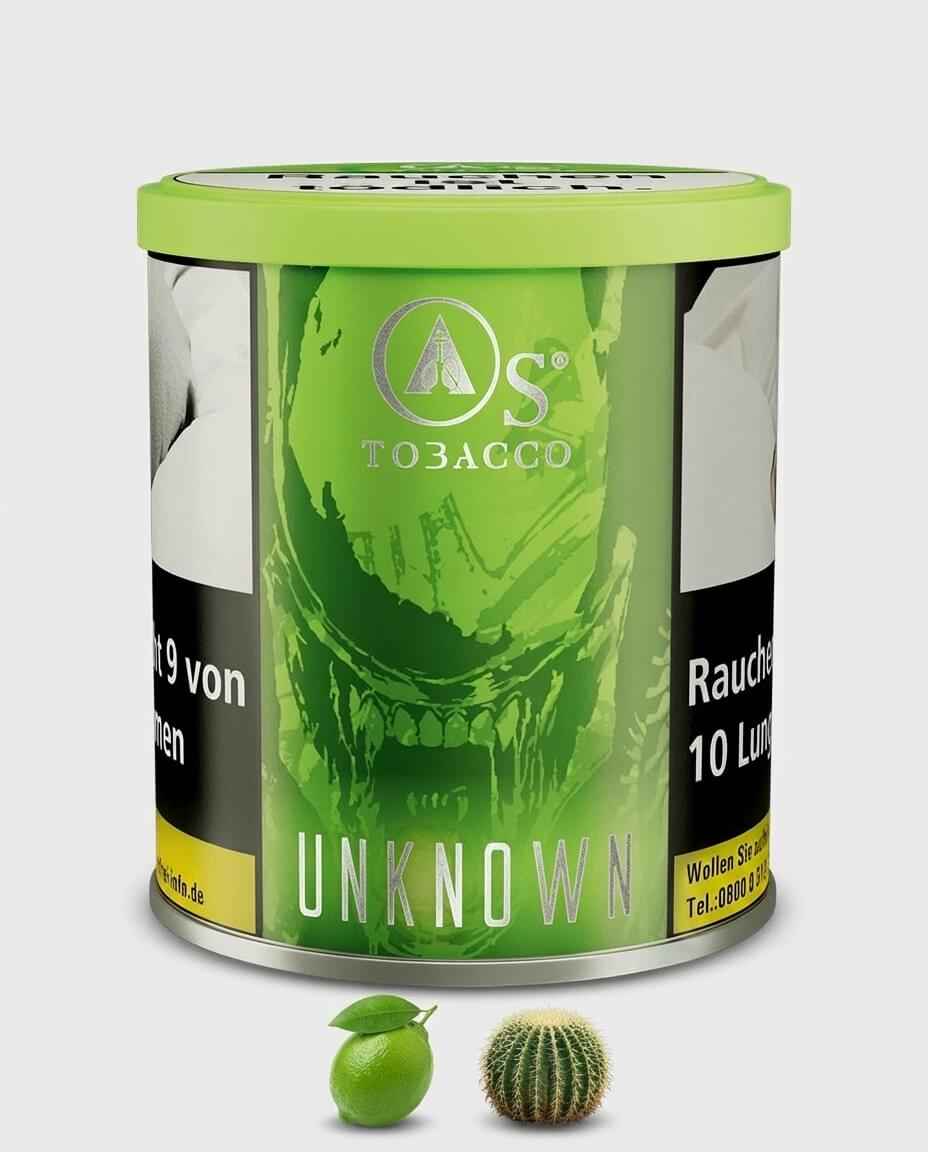 OS Tobacco Unknown 200g - Smokers Paradise
