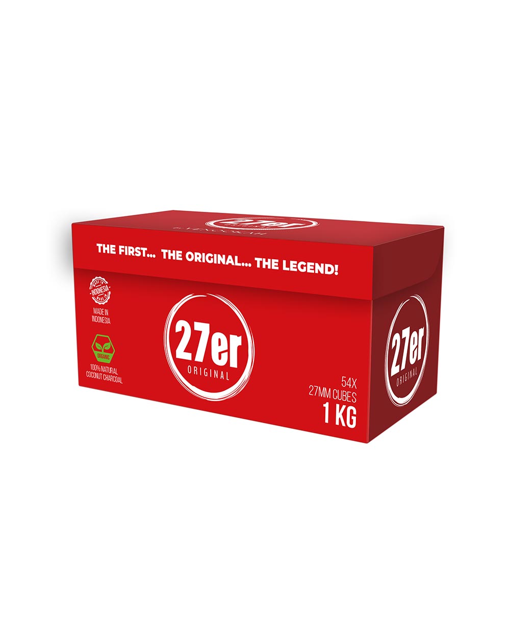 27er Original Kokoskohle 1kg - Smokers Paradise