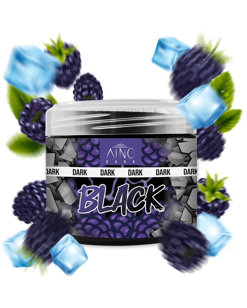 Dark Black Tabak 200g - Smokers Paradise