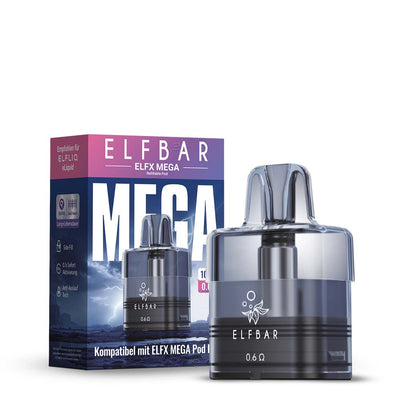ELFX MEGA Refillable Pod Tank Verdampfer 10ml - Smokers Paradise