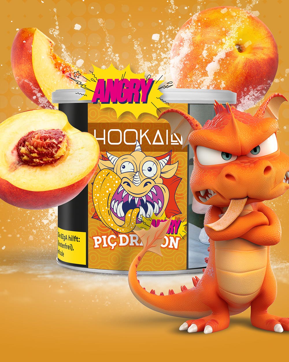 Angry Pic Dragon Tabak 200g - Smokers Paradise