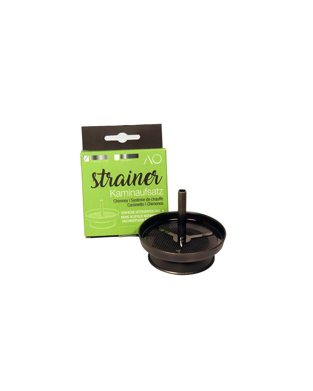 AO Kaminaufsatz Edelstahl - Smokers Paradise