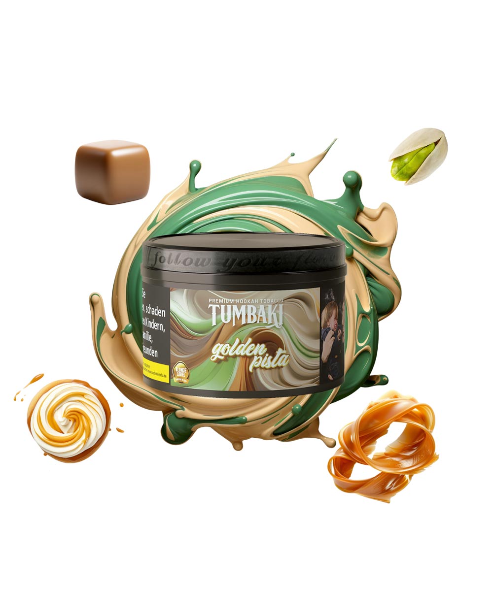 Golden Pista Tabak 200g - Smokers Paradise