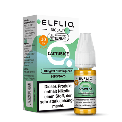 Elfbar ELFLIQ Cactus Ice Nikotinsalz Liquid 10ml