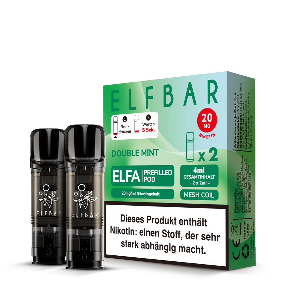 Elfa Pods Double Mint 20mg (2 Stück)