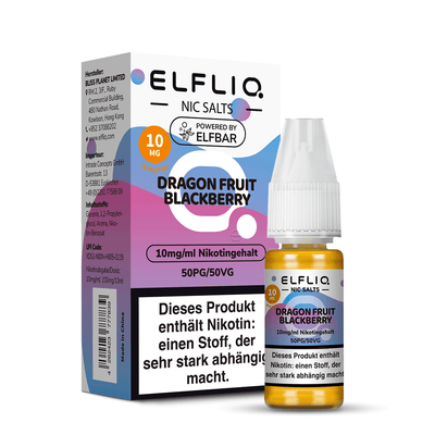 Elfbar ELFLIQ Dragonfruit Blackberry Nikotinsalz Liquid 10ml
