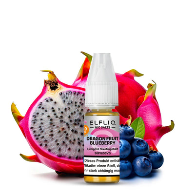 Elfbar ELFLIQ Dragonfruit Blueberry Nikotinsalz Liquid 10ml