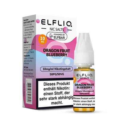 Elfbar ELFLIQ Dragonfruit Blueberry Nikotinsalz Liquid 10ml