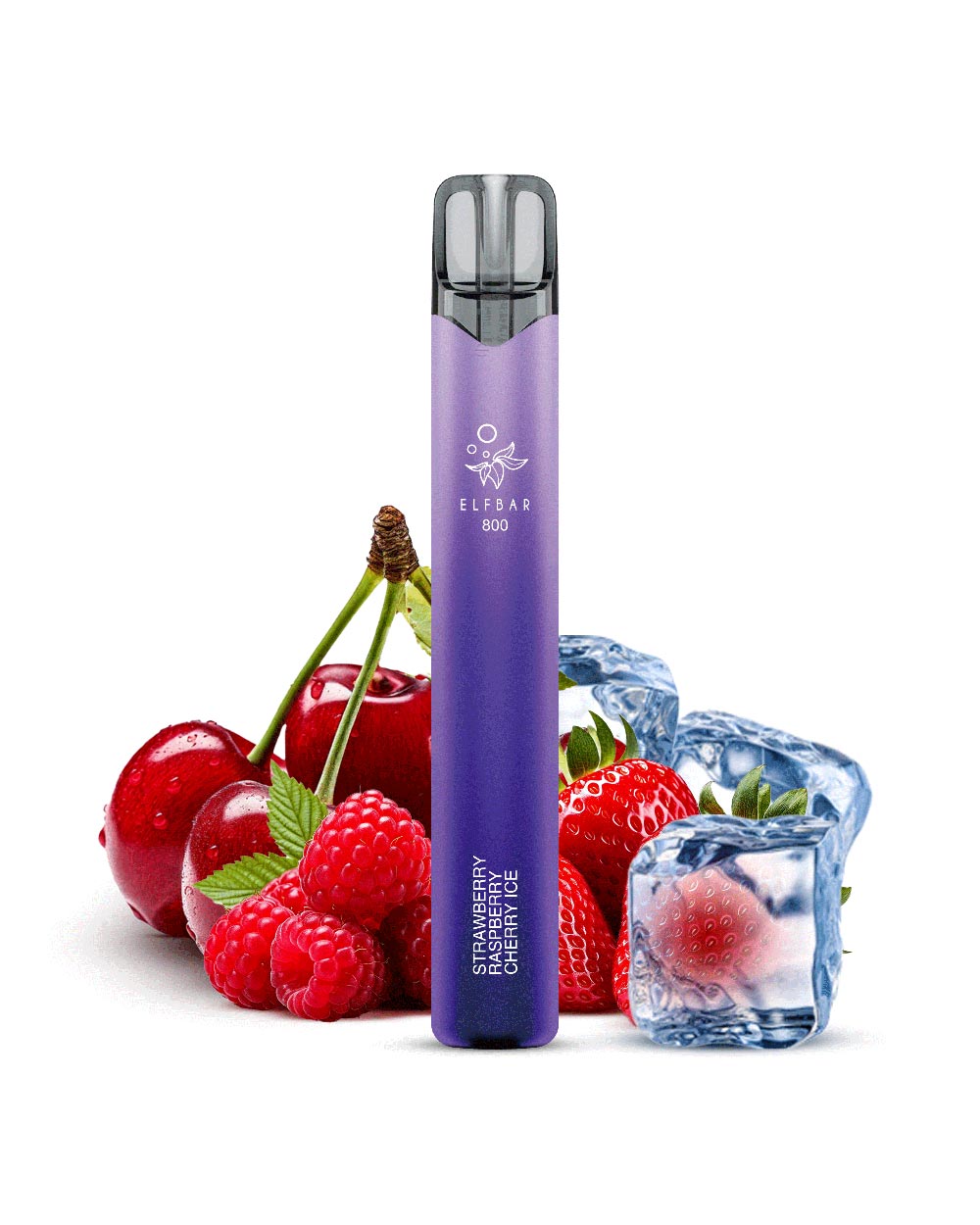 Elfbar 800 Einweg E-Zigarette Strawberry Raspberry Cherry Ice 20mg - Smokers Paradise