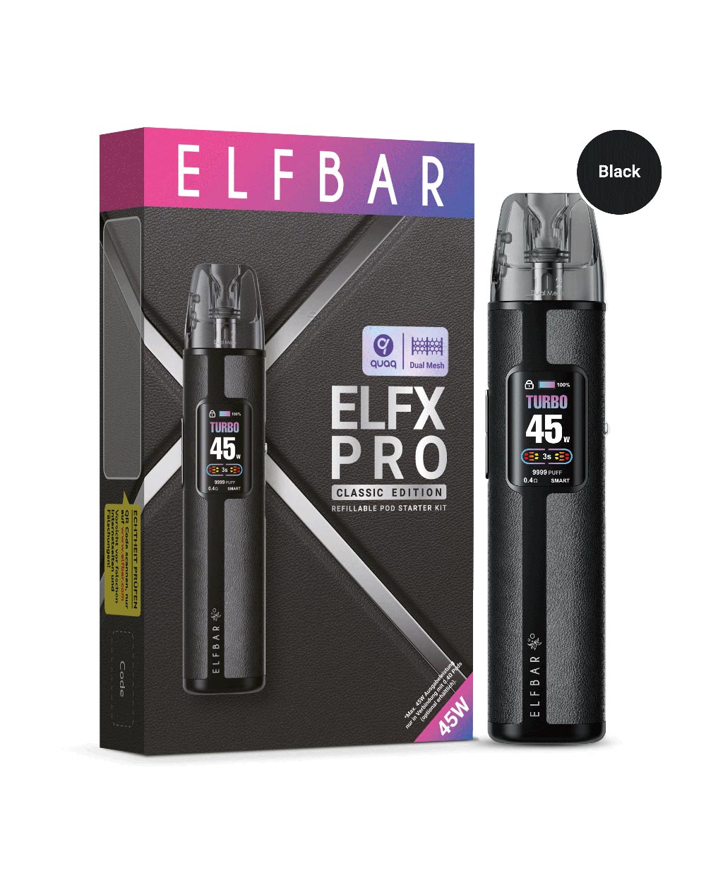 ELFX Pro Refillable Kit - Smokers Paradise