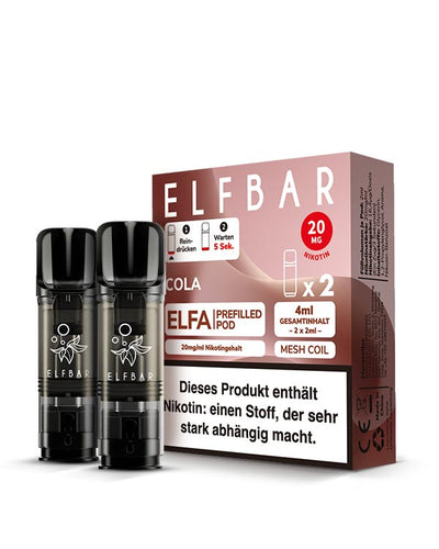 ELFA Pods Cola (2 Stück) 20mg - Smokers Paradise