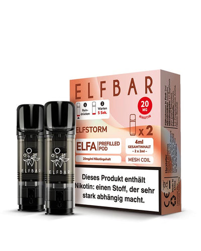 ELFA Pods Elfergy (2 Stück) 20mg - Smokers Paradise
