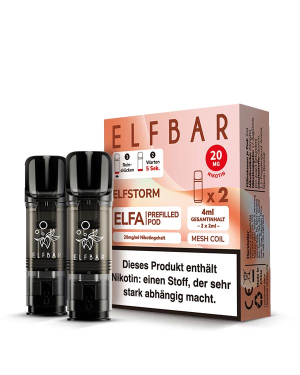 ELFA Pods Elfergy (2 Stück) 20mg - Smokers Paradise