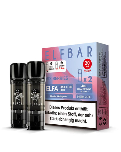 ELFA Pods Mix Berries (2 Stück) 20mg - Smokers Paradise