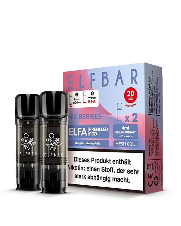 ELFA Pods Mix Berries (2 Stück) 20mg - Smokers Paradise