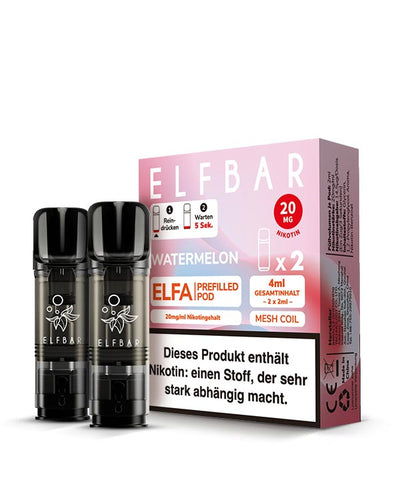 ELFA Pods Watermelon (2 Stück) 20mg - Smokers Paradise