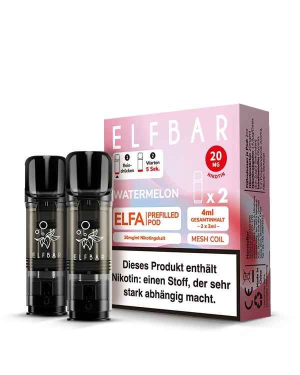 ELFA Pods Watermelon (2 Stück) 20mg - Smokers Paradise