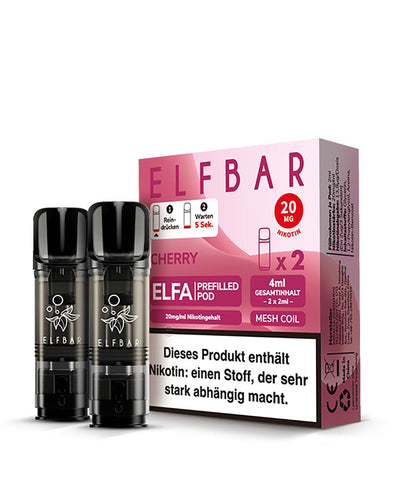 ELFA Pods Cherry Candy (2 Stück) 20mg - Smokers Paradise