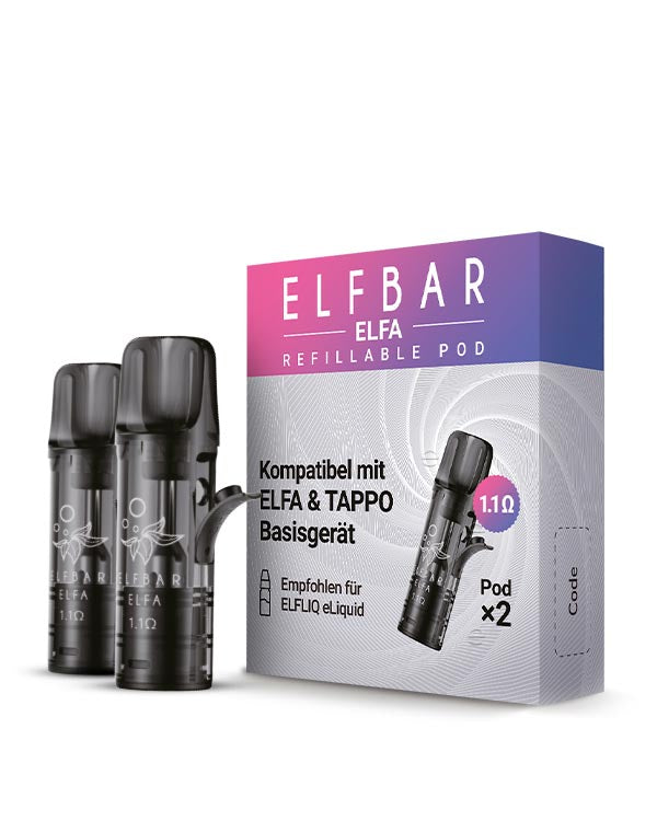 ELFA Refillable Pod 1,1 Ohm 20mg - Smokers Paradise