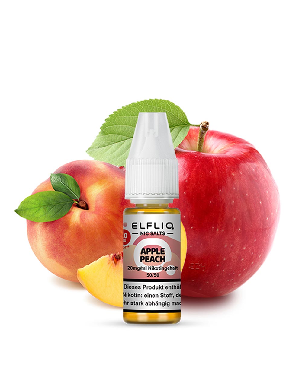 Elfliq Apple Peach Nikotinsalz Liquid 10ml - Smokers Paradise