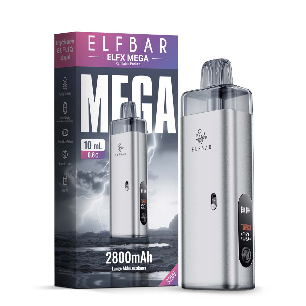 ELFX MEGA Kit Pod System 10ml - Smokers Paradise