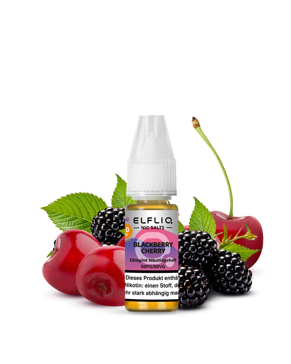 Elfliq Blackberry Cherry Nikotinsalz Liquid 10ml - Smokers Paradise