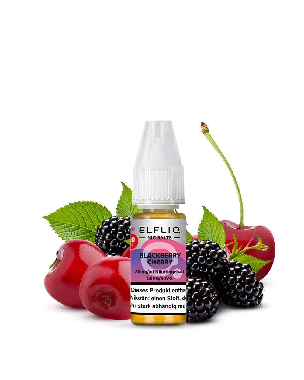 Elfliq Blackberry Cherry Nikotinsalz Liquid 10ml - Smokers Paradise