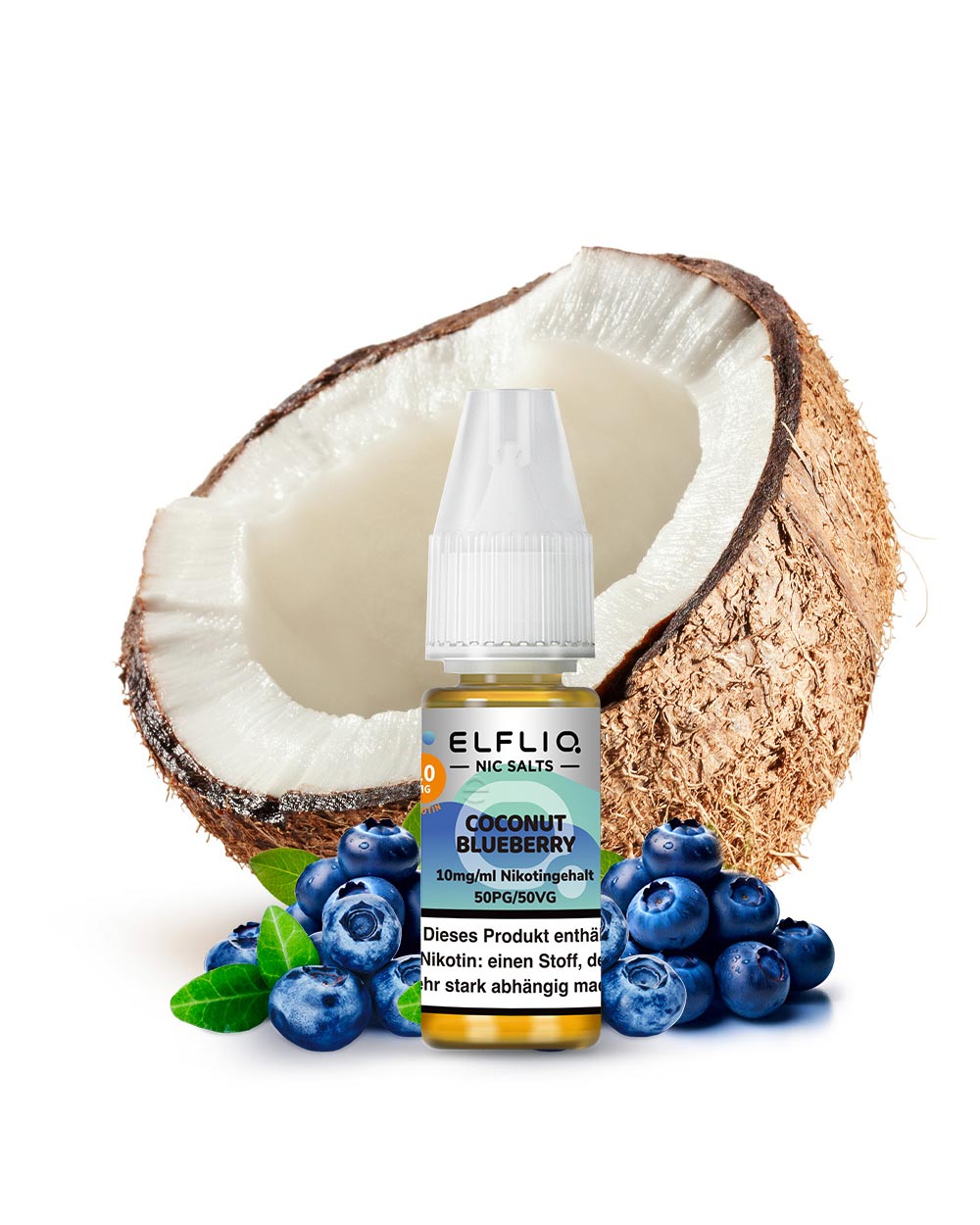 Elfliq Coconut Blueberry Nikotinsalz Liquid 10ml - Smokers Paradise